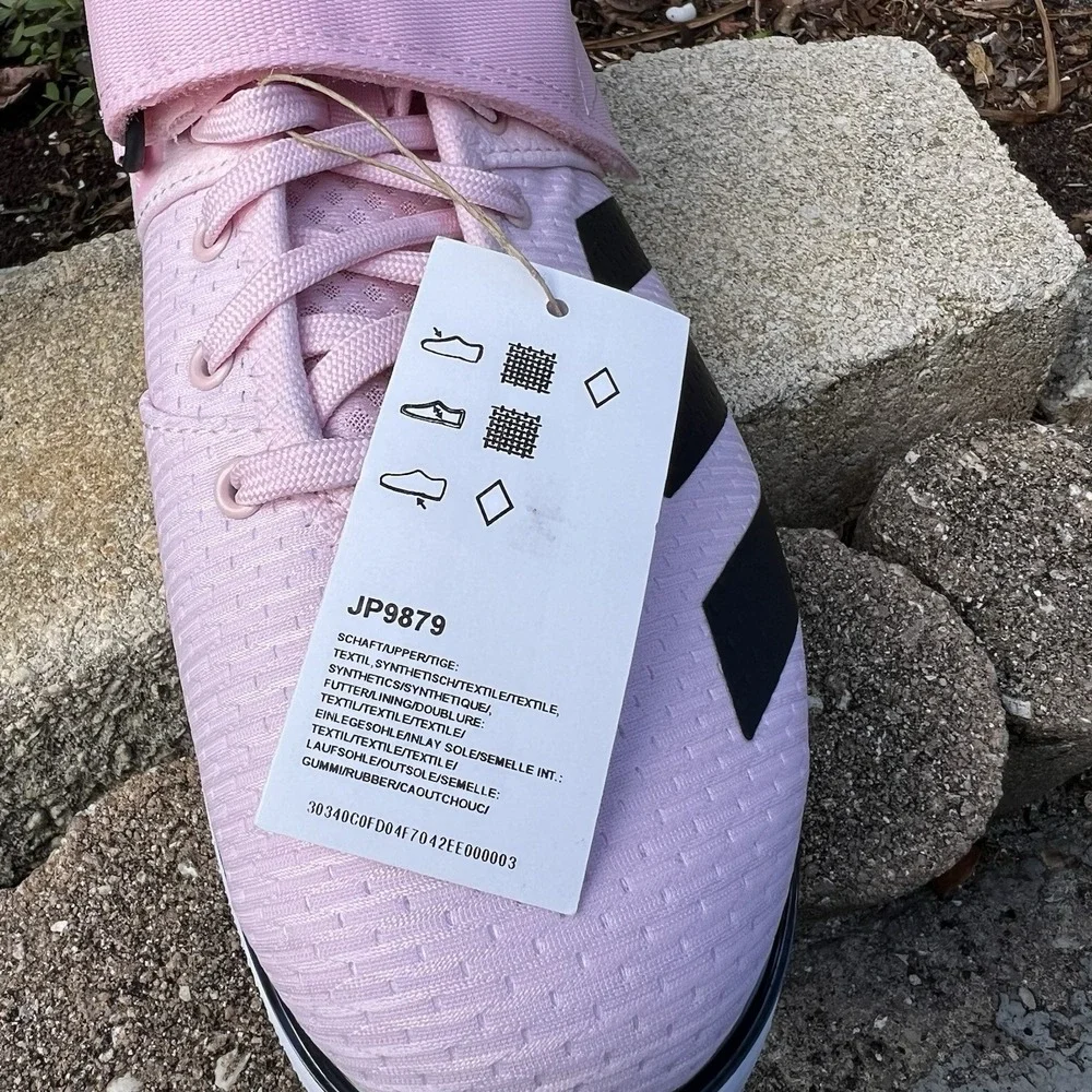 NEW Men's Size 10 - adidas Powerlift 5 Clear Pink
